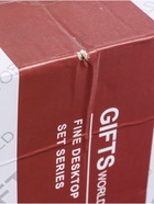 УЦЕНКА Набор настольный канцелярский 4в1 с визитницей, микс - Фото 8