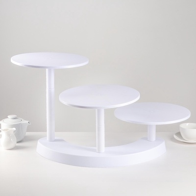 УЦЕНКА Подставка для кондитерских изделий d=27.5 см, 65×41×35 см