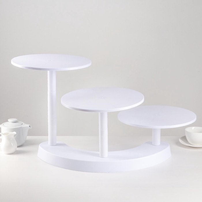 УЦЕНКА Подставка для кондитерских изделий d=27.5 см, 65×41×35 см - Фото 1