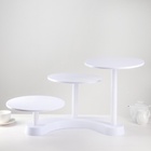 УЦЕНКА Подставка для кондитерских изделий d=27.5 см, 65×41×35 см - Фото 3