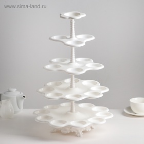 {{photo.Alt || photo.Description || 'УЦЕНКА Подставка для пирожных 5 ярусов «Каскад», белый'}}