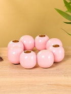 УЦЕНКА Подсвечник на 4 свечи «Бусы» с 8 сферами, зефир 19×19×5.5 см - Фото 2