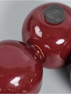 УЦЕНКА Подсвечник на 4 свечи «Бусы» с 12 сферами, сливовый 20.5×20.5×5.5 см 10938618