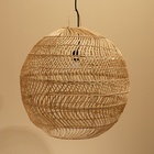 УЦЕНКА Светильник потолочный из ротанга «Геру» 1×120 Вт, Е27, 60×60×80 см 10938619