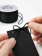 Шнур атласный на бобине 2 мм, 50 метров, чёрный  (артикул 10892084)  большой выбор товаров оптом и в розницу по низким ценам с доставкой