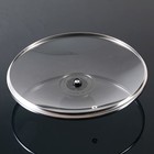 Крышка для сковороды и кастрюли стеклянная, d=26 см, с пластиковой ручкой - Фото 4