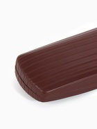 Футляр для очков на хлопушке, размер 16×6.5×3.5 см, коричневый - фото 809249243 Футляр для очков на хлопушке, размер 16×6.5×3.5 см, коричневый - фото 809249243