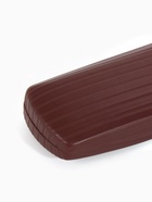 Футляр для очков на хлопушке, размер 16×6.5×3.5 см, коричневый - Фото 4