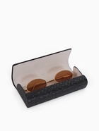 Футляр для очков на магните, размер 15.5×6×3 см, чёрный - Фото 5