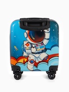 Чемодан детский «Выбражулька» 20 л (XS), отдел на молнии, синий/голубой - Фото 4
