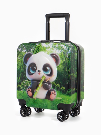 Чемодан детский «Выбражулька» 20 л (XS), отдел на молнии, зелёный