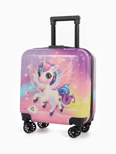 Чемодан детский «Выбражулька» 20 л (XS), отдел на молнии, сиреневый