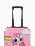 Чемодан детский «Выбражулька» 20 л (XS), отдел на молнии, розовый - Фото 5