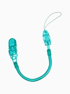 Держатель для соски - пустышки, пружинка, 2 шт., прозрачный, бирюзовый, Крошка Я - Фото 3