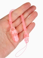 Держатель для соски - пустышки, пружинка, 2 шт., прозрачный, розовый, Крошка Я - Фото 6