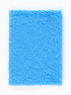 Блокнот пушистый и ручка многоцветная «Стич», голубой - Фото 13