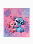 Блокнот пушистый и ручка многоцветная «Стич», голубой - фото 809249404