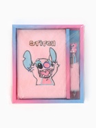 Блокнот пушистый и ручка многоцветная «Эйнджел», розовый - Фото 20