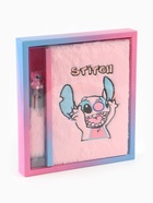 Блокнот пушистый и ручка многоцветная «Эйнджел», розовый - фото 809249408