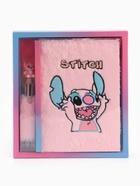 Блокнот пушистый и ручка многоцветная «Эйнджел», розовый - Фото 4