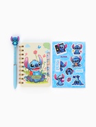 Подарочный набор: блокнот А6, 65 л, ручка и стикеры-наклейки, Стич - Фото 2