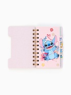 Подарочный набор: блокнот А6, 65 л, ручка и стикеры-наклейки, Стич - Фото 7