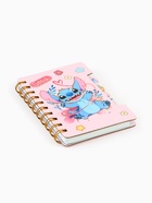 Подарочный набор: блокнот А6, 65 л, ручка и стикеры-наклейки, Стич - Фото 4