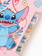 Подарочный набор: блокнот А6, 65 л, ручка и стикеры-наклейки, Стич - Фото 6