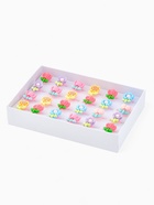 Кольцо «Выбражулька. Цветы», форма МИКС, цветное, безразмерное (24 шт) - фото 809249465