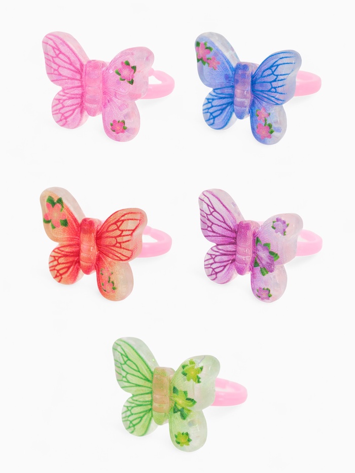 Кольцо «Выбражулька. Бабочка», форма МИКС, разноцветное, безразмерное