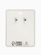 Серьги «Фейерверк», белые в серебре - Фото 7