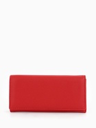 Кошелёк женский на магните, 19×3×10 см, однотонный, 3 отделения, красный - Фото 2