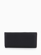 Кошелёк женский на магните, 19×3×10 см, однотонный, 3 отделения, чёрный - Фото 2