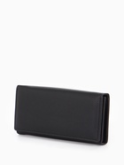 Кошелёк женский на магните, 19×3×10 см, однотонный, 3 отделения, чёрный - Фото 7