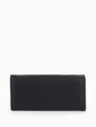 Кошелёк женский на магните, 19×3×10 см, однотонный, 3 отделения, чёрный - фото 65454290