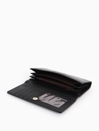 Кошелёк женский на магните, 19×3×10 см, однотонный, чёрный - Фото 4