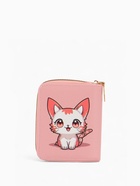 Кошелёк на молнии «Выбражулька», 8.5×2.5×10.5 см, с принтом, розовый - фото 120384017