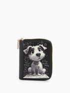Кошелёк на молнии Выбражулька «Щенок», 8.5×2.5×10.5 см, чёрный - Фото 1