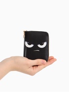 Кошелёк на молнии «Выбражулька», 8.5×2.5×10.5 см, с принтом, чёрный/серый - фото 809249651