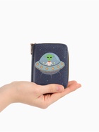 Кошелёк на молнии «Выбражулька», 8.5×2.5×10.5 см, с принтом, синий - фото 809249658