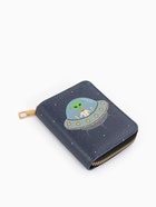 Кошелёк на молнии «Выбражулька», 8.5×2.5×10.5 см, с принтом, синий - фото 809249661