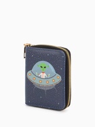 Кошелёк на молнии Выбражулька «Космос», 8.5×2.5×10.5 см, детский, синий - фото 65454300