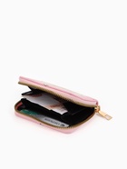 Кошелёк на молнии «Выбражулька», 8.5×2.5×10.5 см, с принтом, розовый/бежевый - фото 809249674