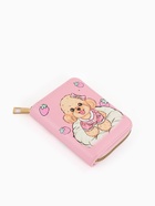 Кошелёк на молнии «Выбражулька», 8.5×2.5×10.5 см, с принтом, розовый/бежевый - фото 809249675