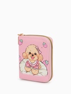 Кошелёк на молнии «Выбражулька», 8.5×2.5×10.5 см, с принтом, розовый/бежевый - фото 809249676