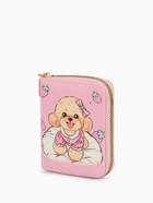 Кошелёк на молнии «Выбражулька», 8.5×2.5×10.5 см, с принтом, розовый/бежевый - фото 120384026