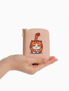 Кошелёк на молнии «Выбражулька», 8.5×2.5×10.5 см, с принтом, оранжевый - фото 809249679