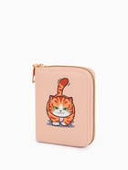 Кошелёк на молнии «Выбражулька», 8.5×2.5×10.5 см, с принтом, оранжевый - фото 120384028