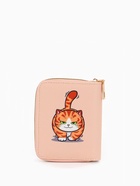 Кошелёк на молнии «Выбражулька», 8.5×2.5×10.5 см, с принтом, оранжевый - фото 120384029