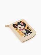 Кошелёк на молнии «Выбражулька», 8.5×2.5×10.5 см, с принтом, бежевый - фото 809249713